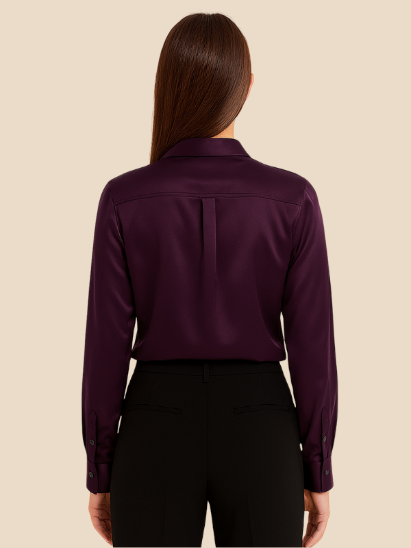 Bluză Damă cu Mâneci Lungi și Guler Clasic, Culoare Variată - 9 - Modariox