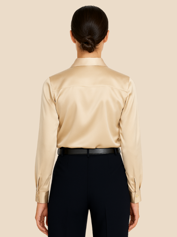 Bluză Damă cu Mâneci Lungi și Guler Clasic, Culoare Variată - 7 - Modariox