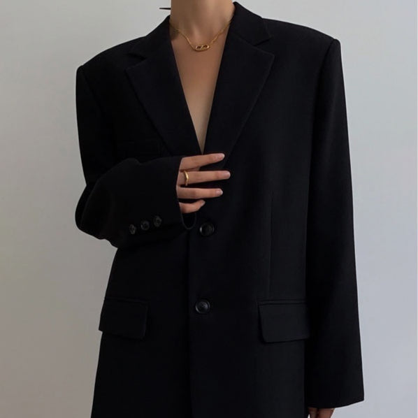 Blazer Damă cu Croi Lejer și Rever Clasic | M&R - 4 - Modariox