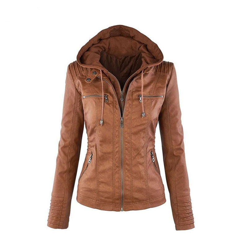 Jachetă cu glugă pentru damă | M&R - 3 - Modariox