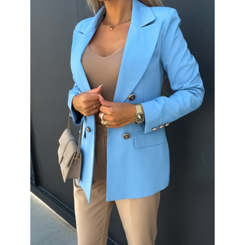 Blazer Damă cu Croială Elegantă și Mâneci Lungi | M&R - 1 - Modariox