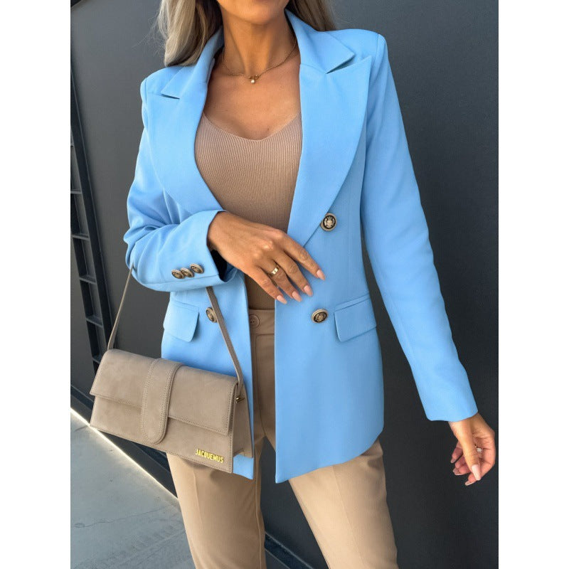 Blazer Damă cu Croială Elegantă și Mâneci Lungi | M&R - 5 - Modariox