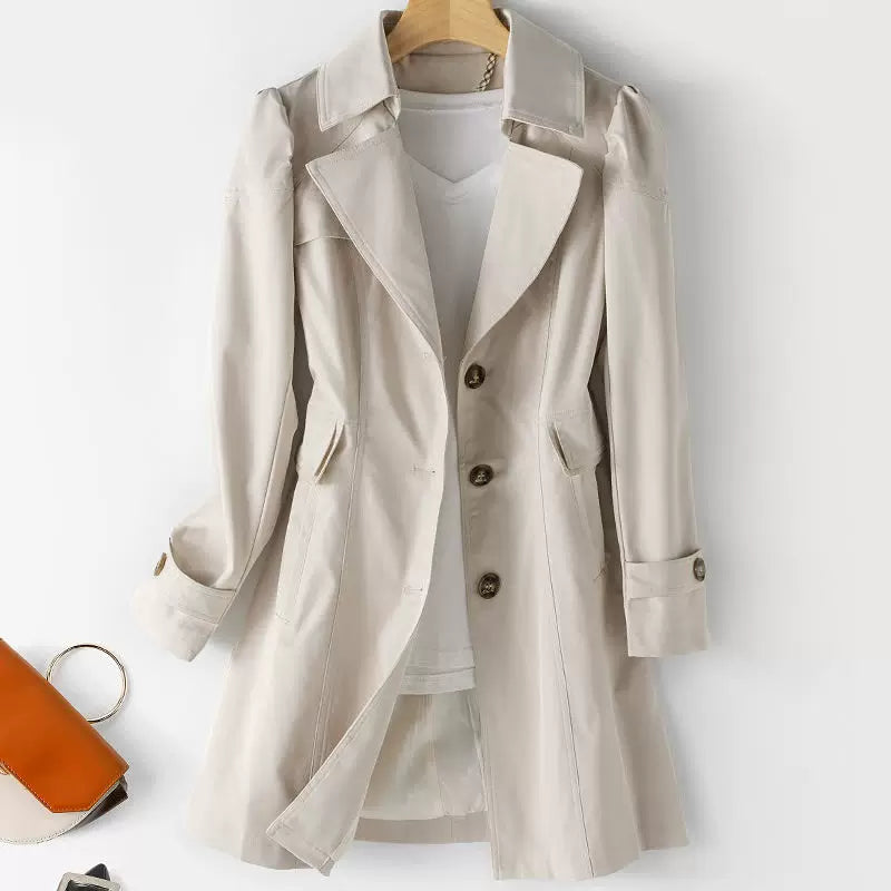 Rochie Trench Damă cu croi ajustat și aspect elegant | M&R - 1 - Modariox