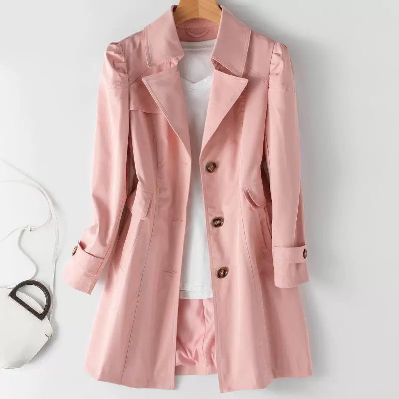Rochie Trench Damă cu croi ajustat și aspect elegant | M&R - 2 - Modariox