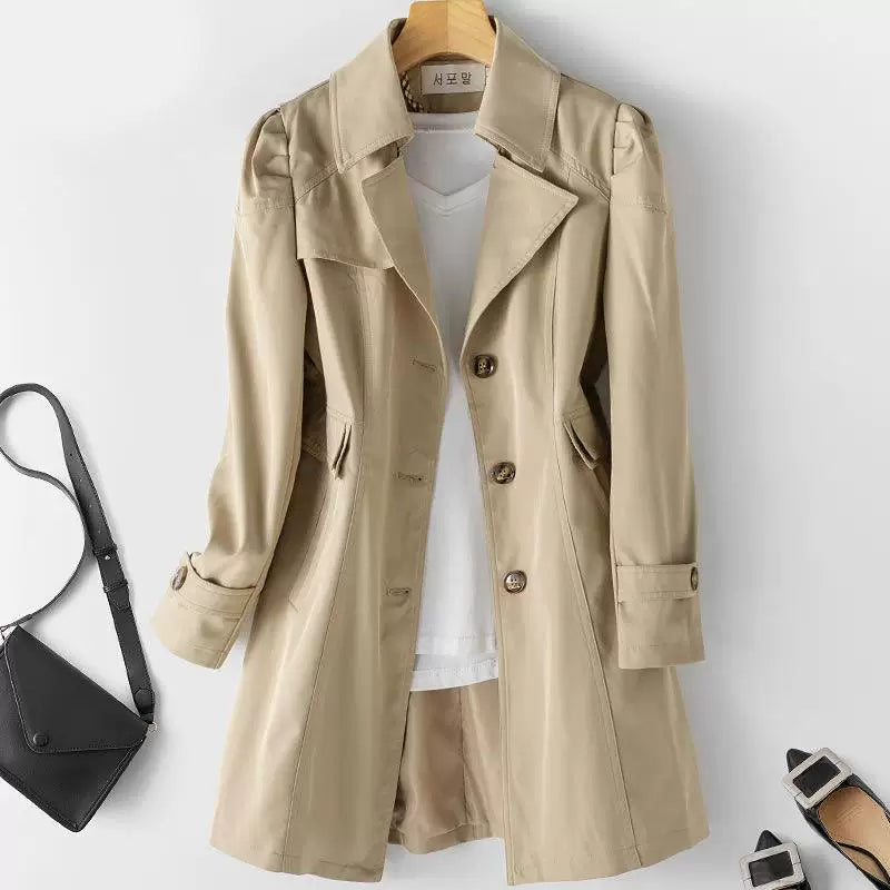 Rochie Trench Damă cu croi ajustat și aspect elegant | M&R - 3 - Modariox