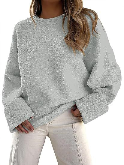 Pulover oversize damă cu manșete late și textură moale | M&R - 4 - Modariox