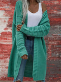 Cardigan elegant pentru femei cu mâneci lungi și decolteu în V - 6 - Modariox