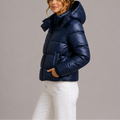 Jachetă damă cu glugă, croială sportivă și design modern - 7 - Modariox