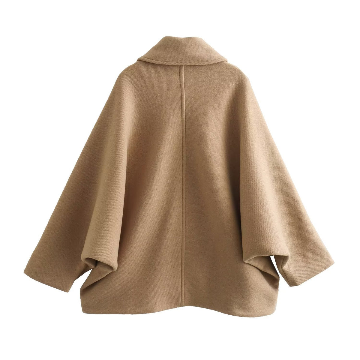 Palton damă cu croi lejer și guler oversized - 2 - Modariox