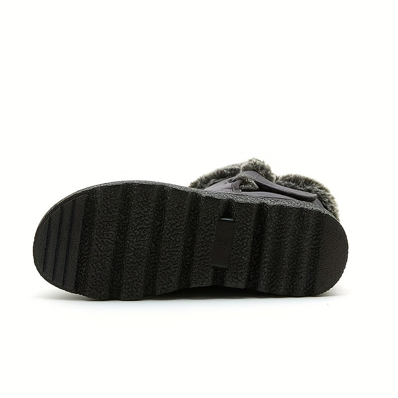 Botine de iarnă damă cu căptușeală călduroasă și talpă anti-derapantă - 8 - Modariox