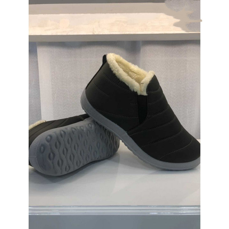 Botine damă cu croiala slip-on și interior călduros - 3 - Modariox