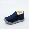 Botine damă cu croiala slip-on și interior călduros - 5 - Modariox