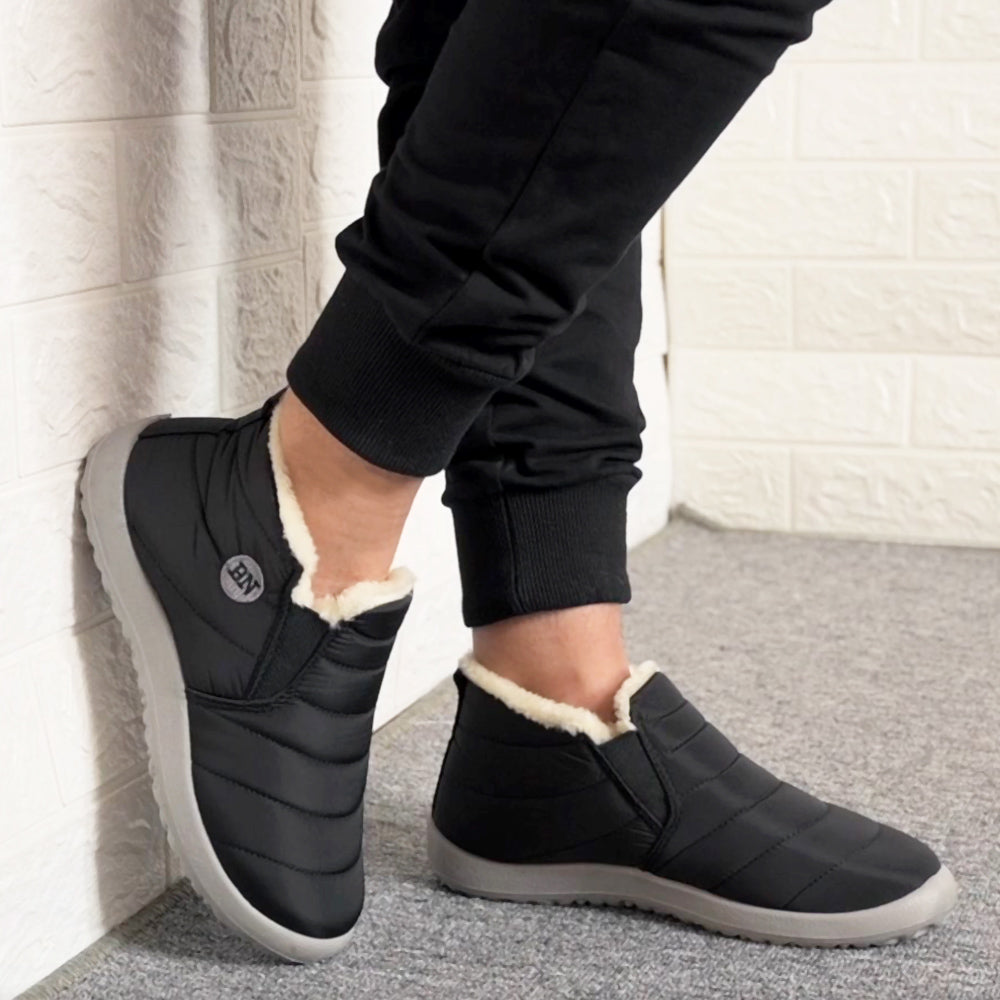 Botine damă cu croiala slip-on și interior călduros - 7 - Modariox