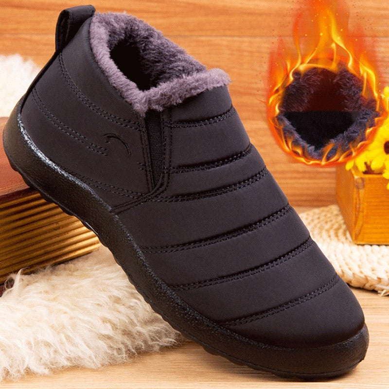 Botine damă cu croiala slip-on și interior călduros - 9 - Modariox