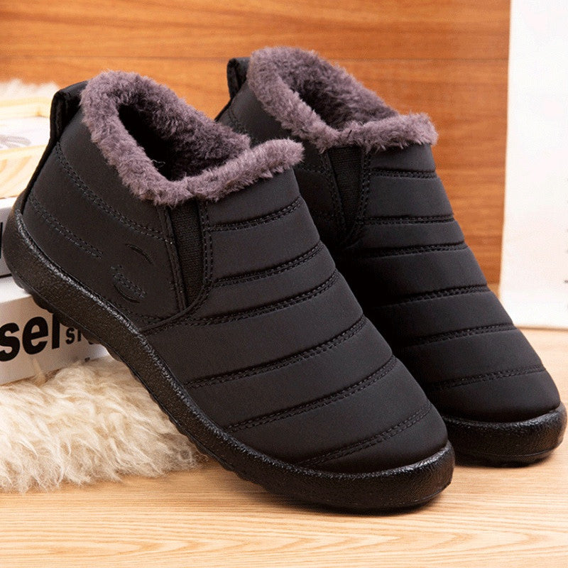 Botine damă cu croiala slip-on și interior călduros - 11 - Modariox