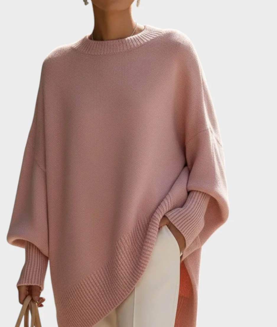 Pulover Damă Croi Relaxat cu Design Modern - 2 - Modariox