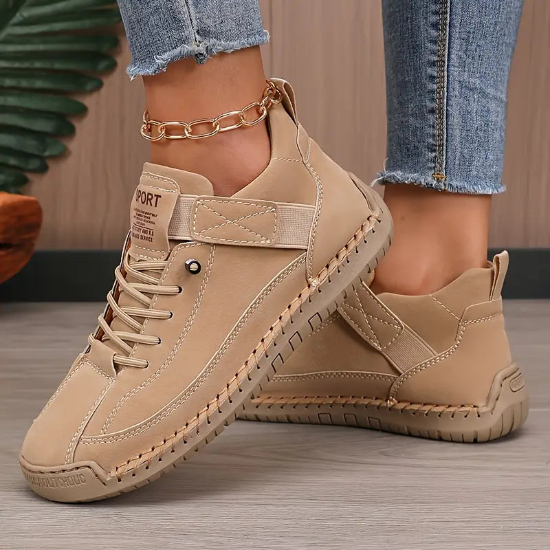 Sneakersi damă sportivi cu design modern și detalii elegante - 3 - Modariox