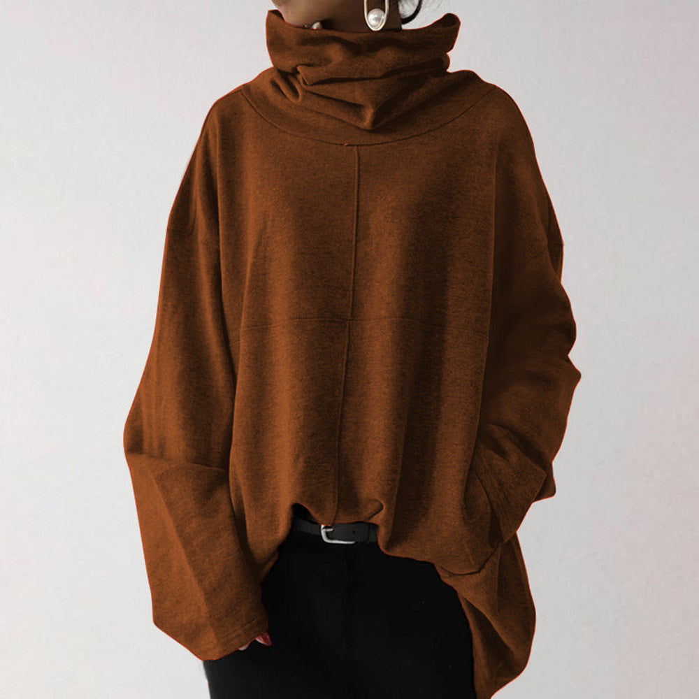 Hoodie Oversize cu Guler Înalt | M&R - 1 - Modariox