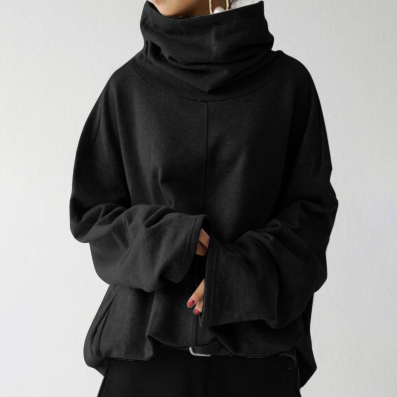 Hoodie Oversize cu Guler Înalt | M&R - 3 - Modariox