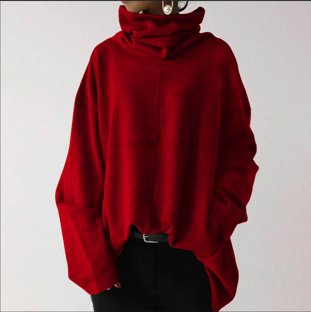 Hoodie Oversize cu Guler Înalt | M&R - 2 - Modariox