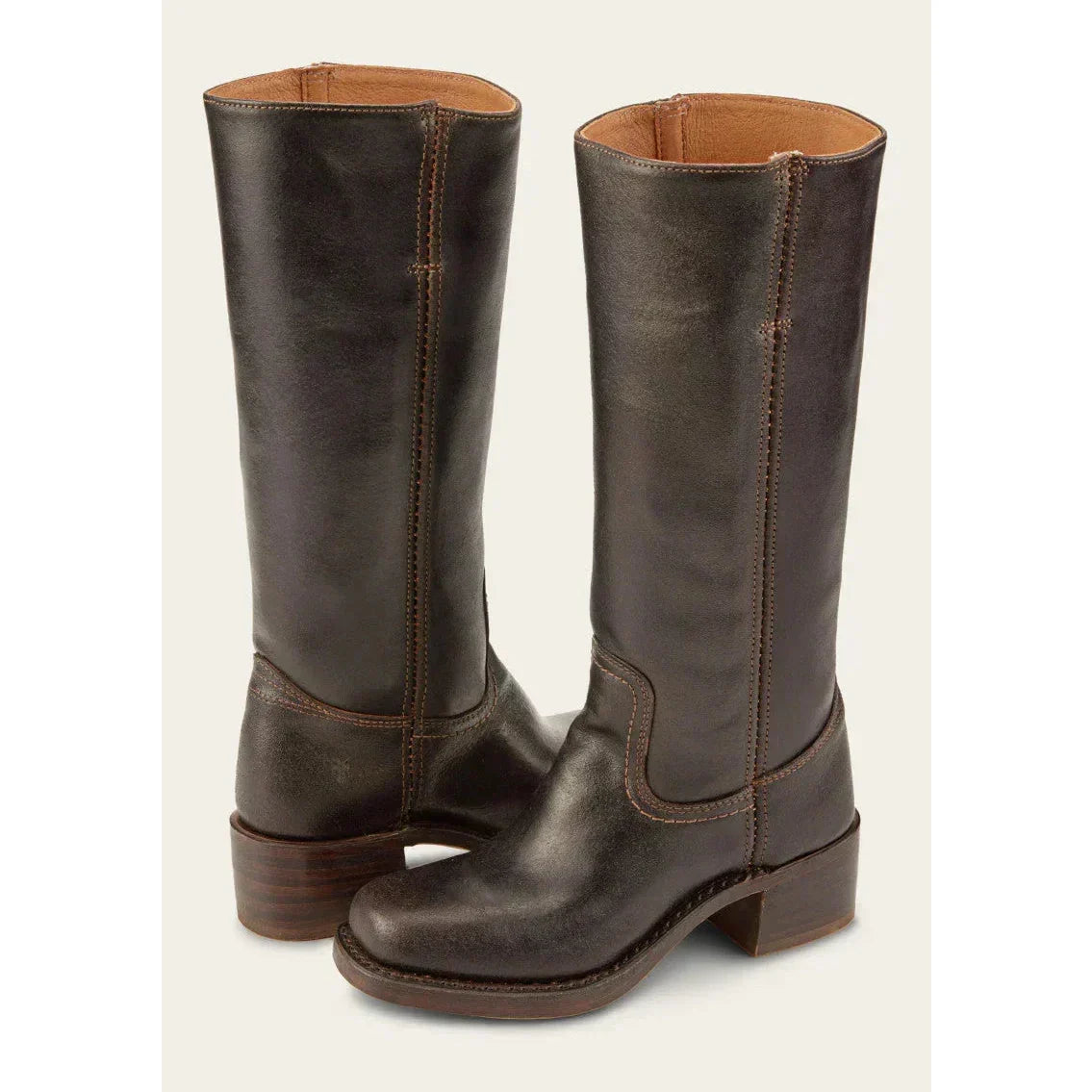 Botine din piele cu toc mediu pentru damă | M&R - 8 - Modariox
