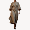 Rochie maxi damă cu mâneci largi și croială elegantă | M&R - 7 - Modariox